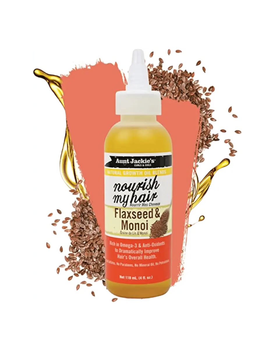 Auntie Jackie Nourish My Hair Flaxseed and Monoi oil 118ml