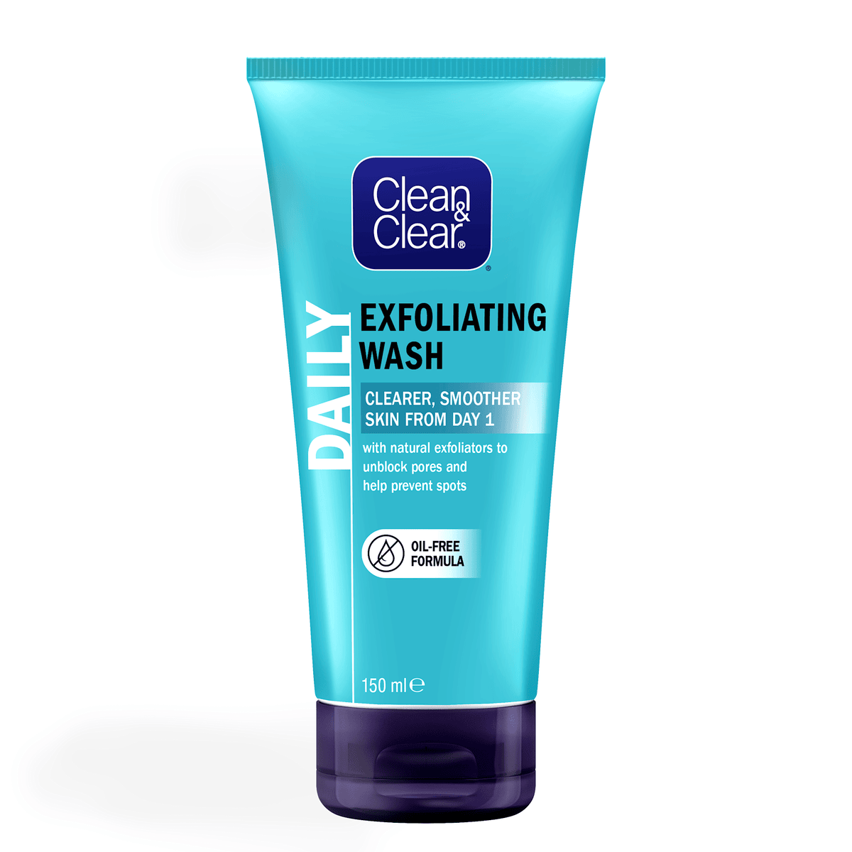 Clean & Clear Daily Facial Wash Exfoliating 150ml