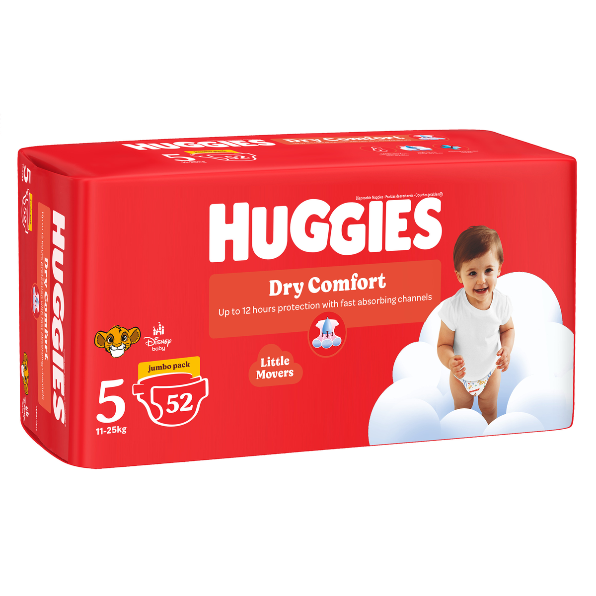 Huggies Dry comfort Size 5 (52s)