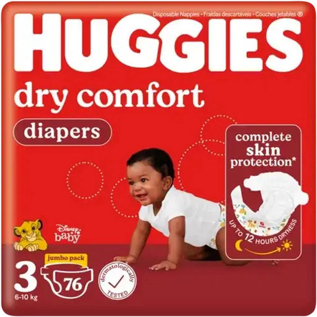 Huggies Dry comfort Size 3 (76s)