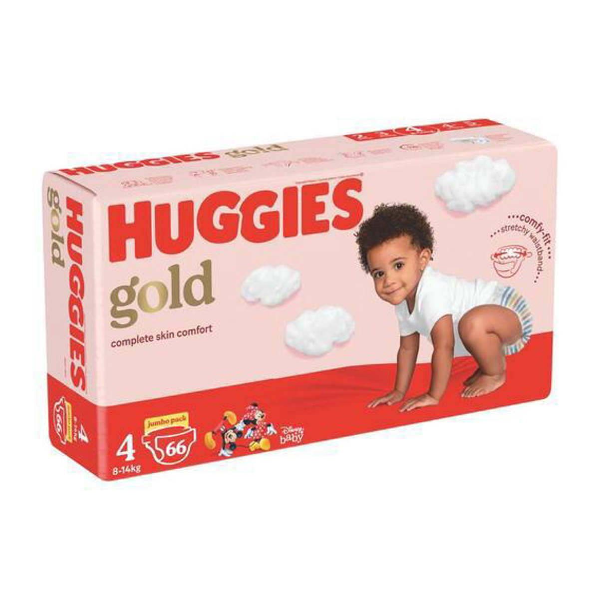 Huggies Gold Nappies Size 4 (66s)