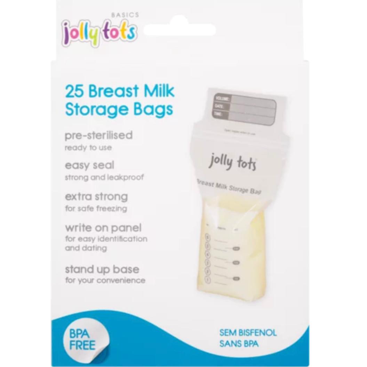 Jolly Tots Milk Storage Bag 25pc