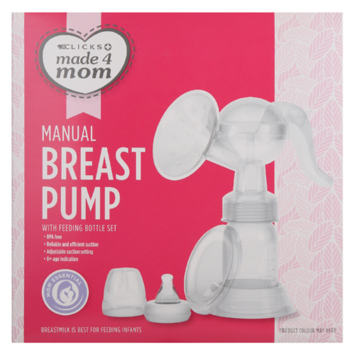 Made 4 Mom Manual Breast Pump