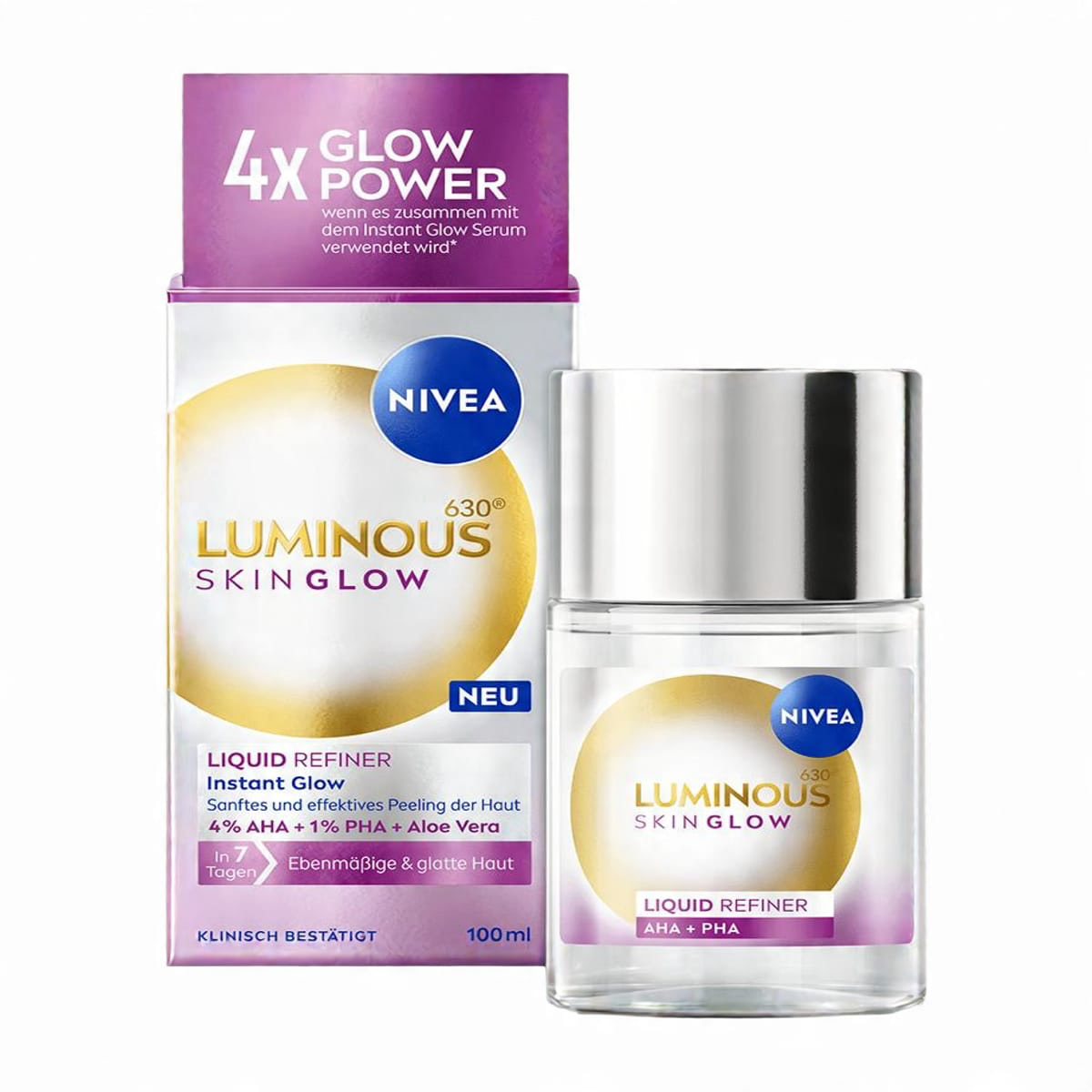 Nivea Face Luminous 630 Skin Glow Liquid Refiner 100ml