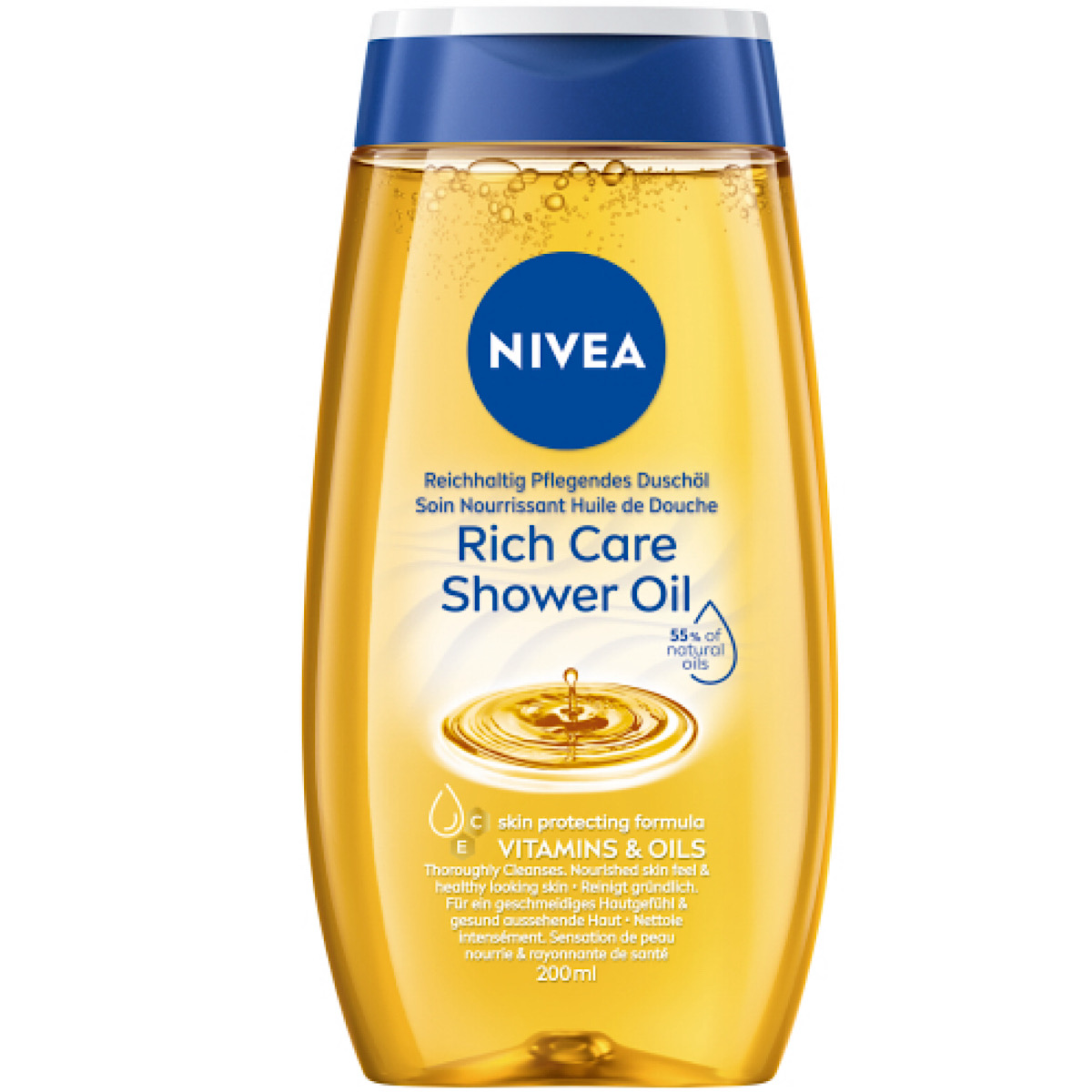 Nivea Pampering Shower Oil 200ml