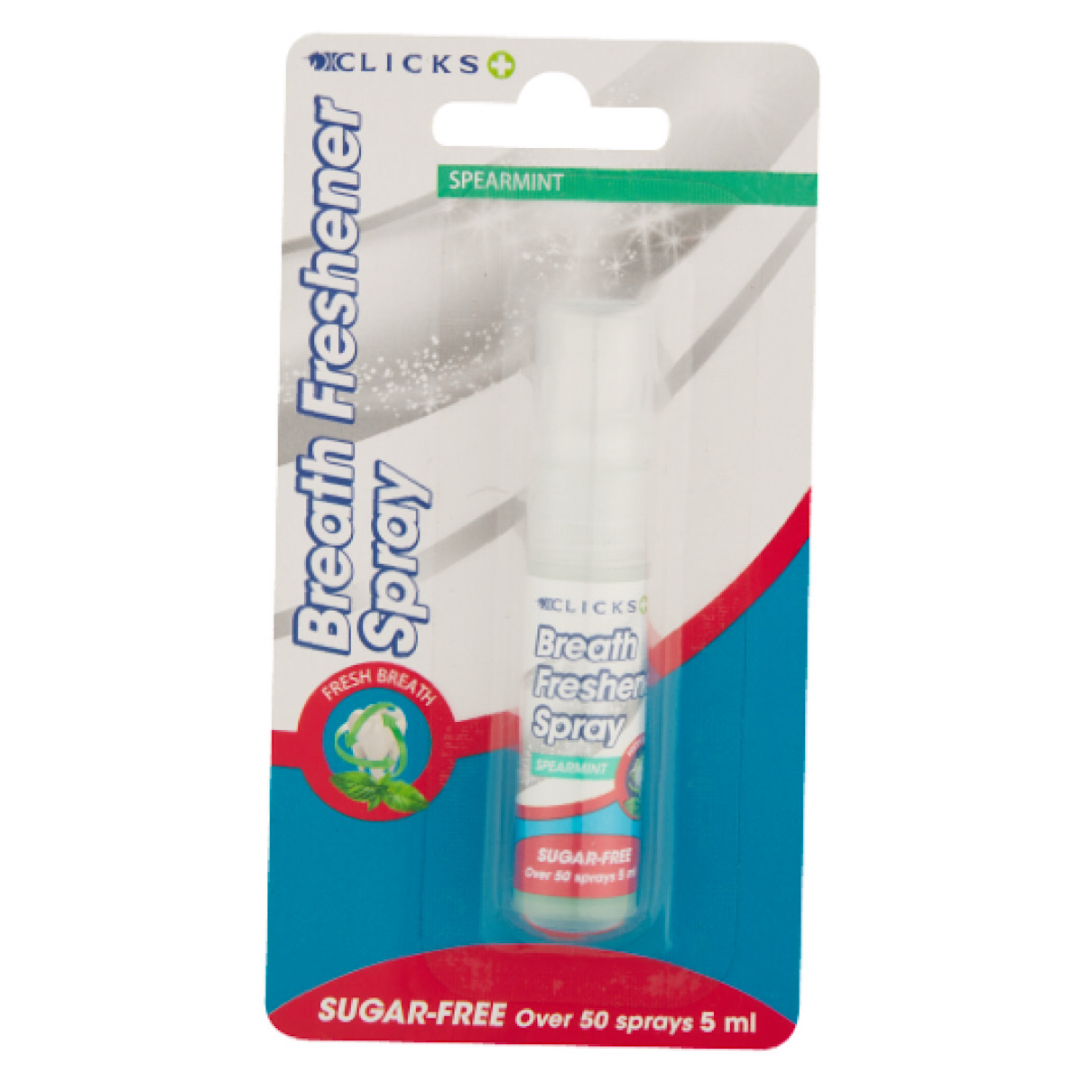 Clicks Breath Freshener Spray Spearmint 5ml