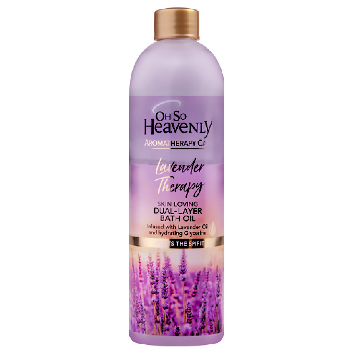 Oh So Heavenly Dual Phase Bath Oil Lavender Therapy 400ml