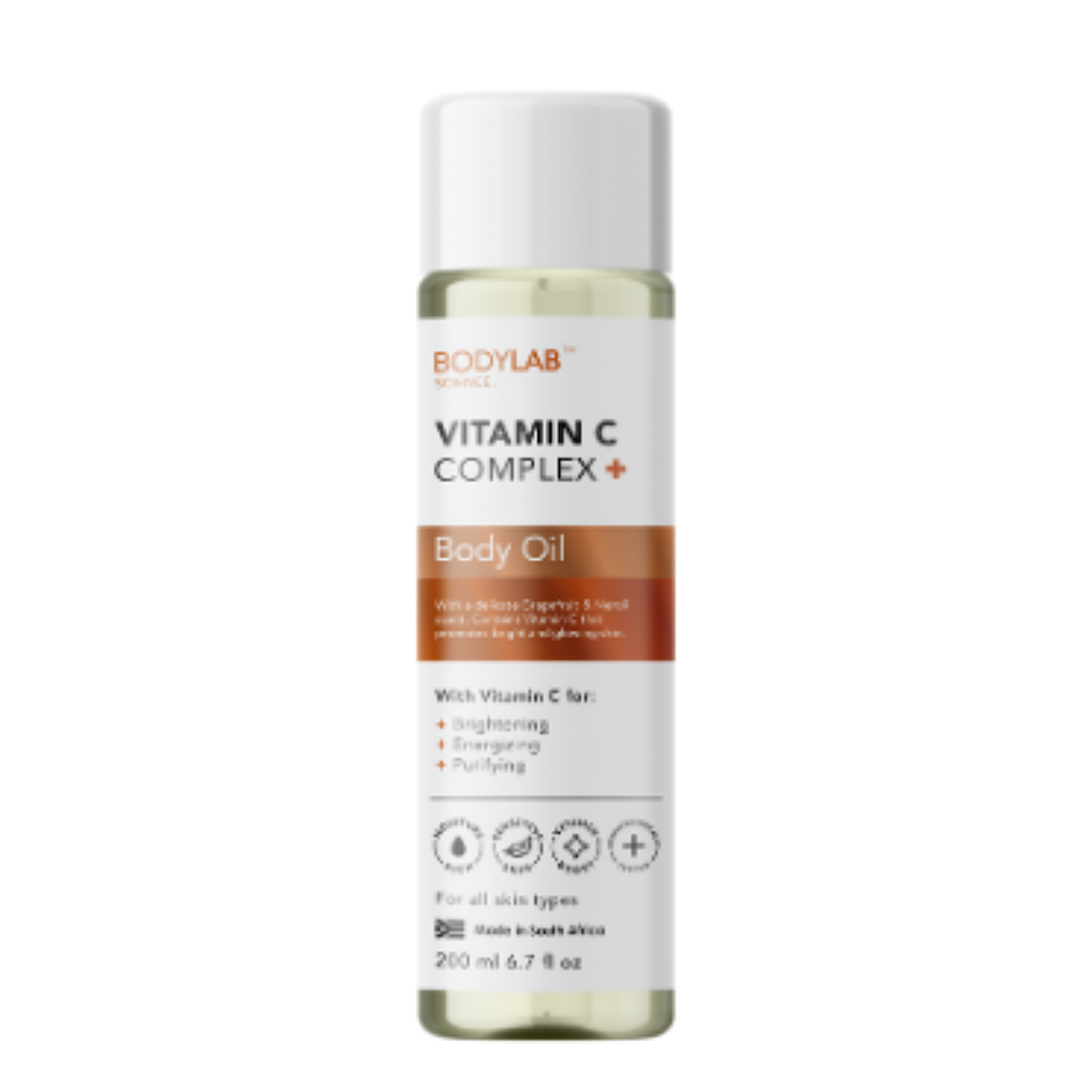 BodyLab Body Oil Vitamin C 200ml