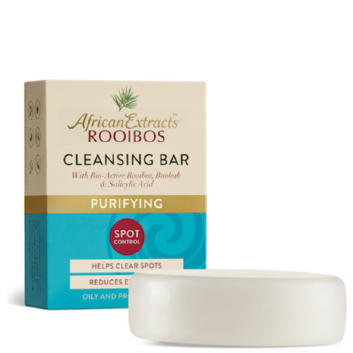 African Extracts Rooibos Purifying Facial Cleansing Bar 75g