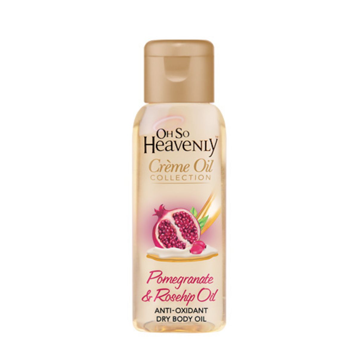 Oh So Heavenly Creme Oil Dry Body Oil Pomegranate & Roseship Oil 60ml