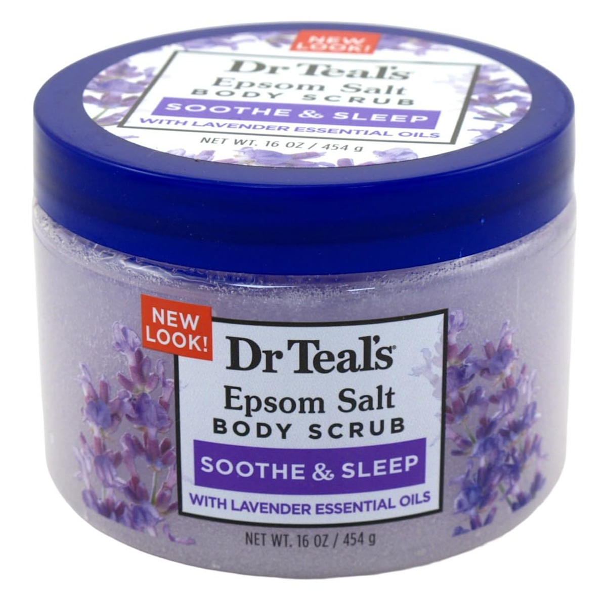 Dr Teal's Epsom Salt Body Scrub Lavender 454g