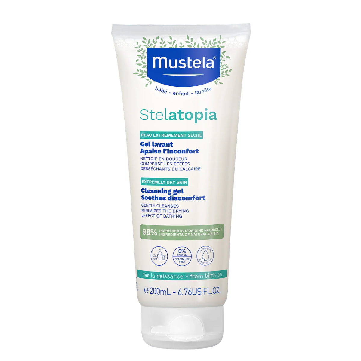 Mustela Stelatopia Cleansing Cream Tube 200ml